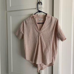 Madewell back tie top